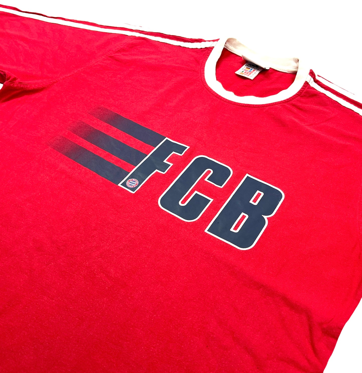 0684 Adidas Vintage FC Bayern München Tshirt