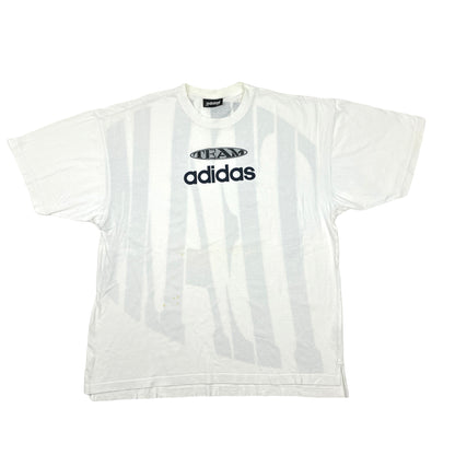 0819 Adidas Vintage 90s “Team” Tshirt