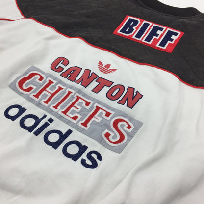 0478 Adidas Vintage Take Two Canton Chiefs Sweater