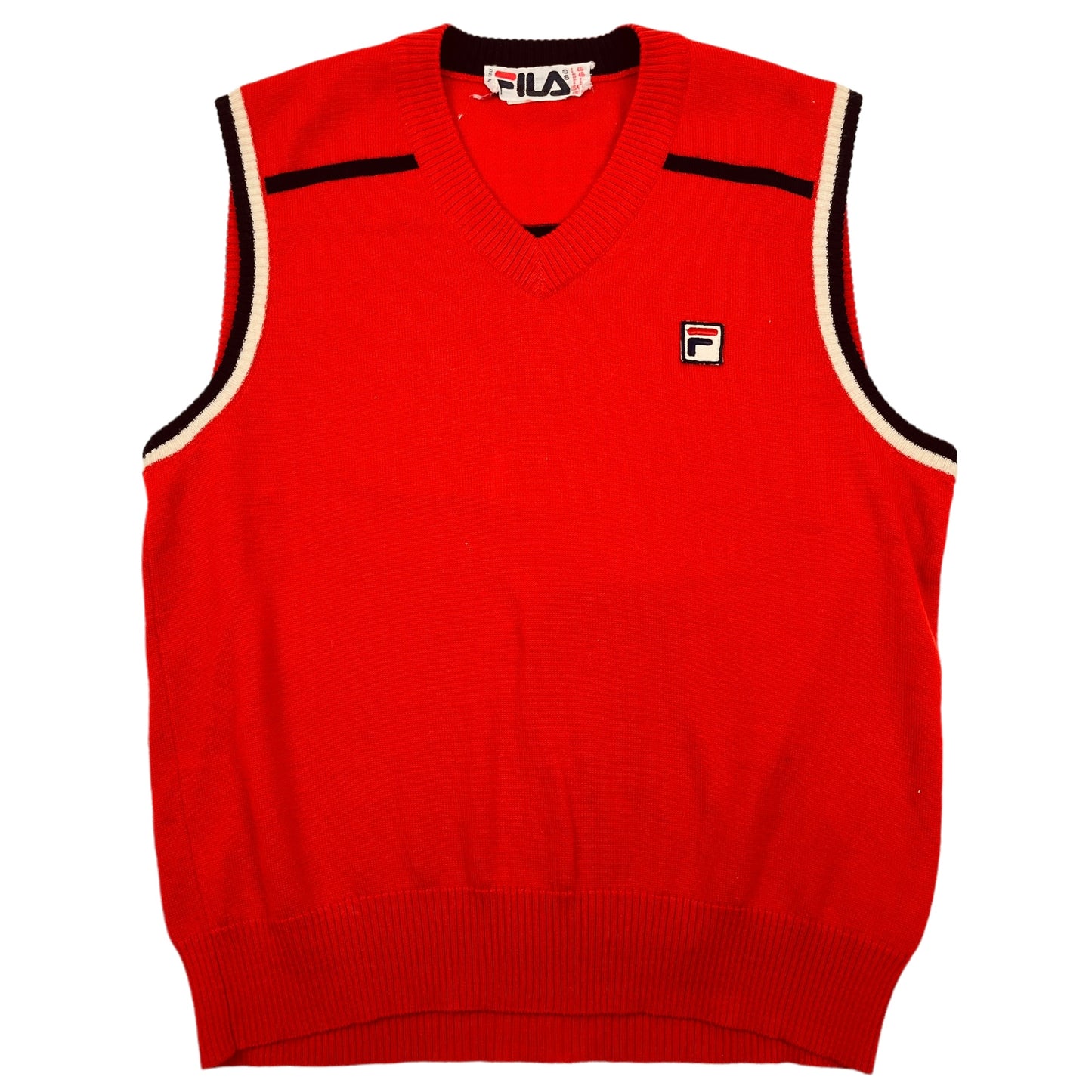 01354 Fila Vintage Tennis Vest Pullunder