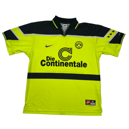 01247 Nike Borussia Dortmund 97 Home Jersey