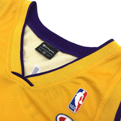 0417 Champion Vintage LA Lakers Bryant Jersey